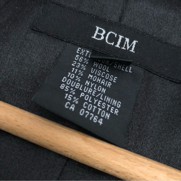BCIM wool mohair winter trench coat - Picture 12 of 12